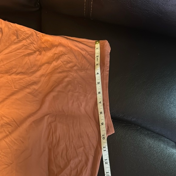 32 Degrees Cool Women's Soft Luxe Short Sleeve V-Neck Top | Red/Pink| 2X - Picture 11 of 15